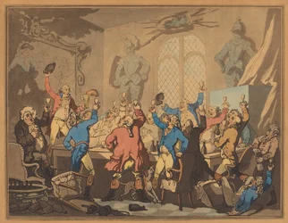 Het diner, 1787