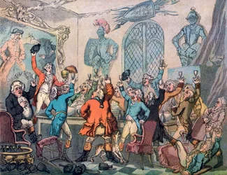 Het Diner, Humor van de Vossenjacht, 1799