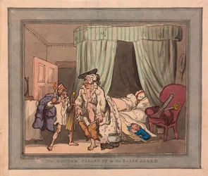 De dokter opgeroepen of het valse alarm
