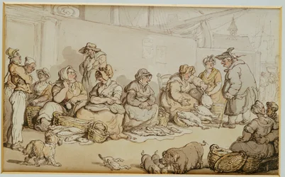 De vismarkt, Grimsby