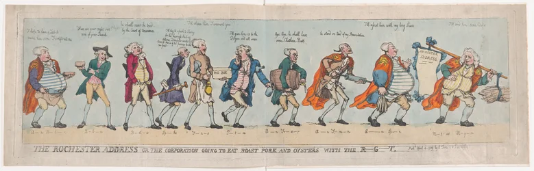 Het Rochester Adres of De Corporatie Gaat Gebraden Varkensvlees en Oesters Eten