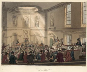 De verkoopzaal, East India House