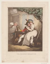 Het Vertrek van de Soldaat, 10 oktober 1799