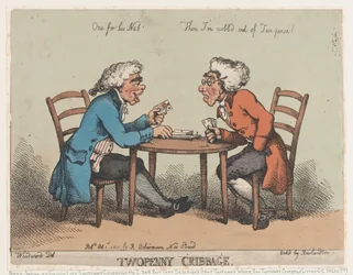 Twee Penny Cribbage, 1 oktober 1810