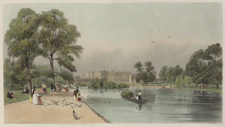 Londen zoals het is: Buckingham Palace, vanuit St. James