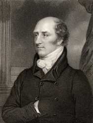 George Canning, Premier, gegraveerd door W. Holl, uit 