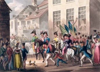 De intocht van de geallieerden in Parijs, 31 maart 1814