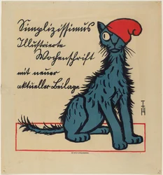 Reclameposter voor de Simplicissimus