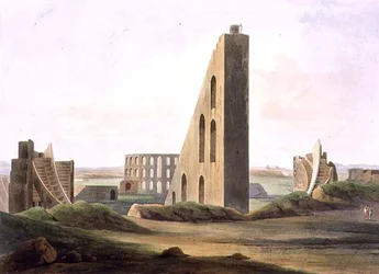 Het observatorium in Delhi, plaat XX uit deel 3 van 