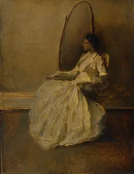 Dame in Wit (Nr. 1)