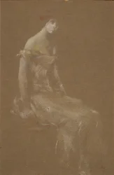 Portret van een Dame in Roze #3