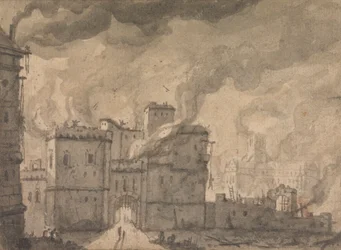 Newgate Prison, de brand van Londen