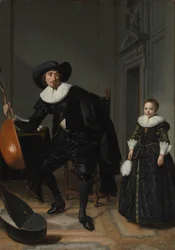 Een muzikant en zijn dochter