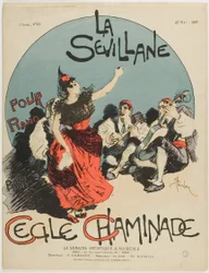 Ouverture voor De vrouw uit Sevilla, voor piano, door Cecile Chaminade