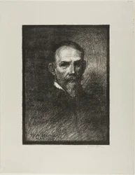 Steinlen, vooraanzicht, hoofd naar rechts