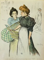 Twee Wasvrouwen, 1898
