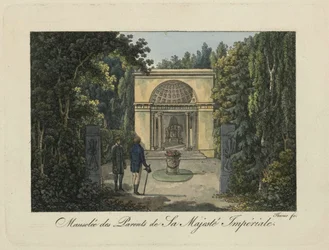 Monument voor de Ouders in Pavlovsk Park, 1810s