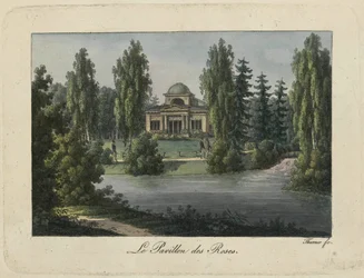 Het Rozenpaviljoen in Pavlovsk Park, 1810s