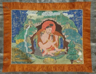 Mahasiddha Luipa, uit een gedeeltelijke set thangka