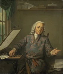 Portret van de graveur Jan Caspar Philips
