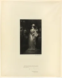Portret van een Dame, van Oude Engelse Meesters
