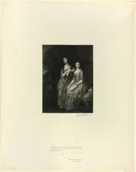 De Zusters: Mrs. Sheridan en Mrs. Tickell, uit Oude Engelse Meesters
