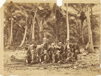 [Luitenant Commandant Thomas O. Slefridge en Leden van de Darién Expeditie, Isthmus van Darién (Panama)].