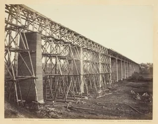 High Bridge over de Appomattox, nabij Farmville