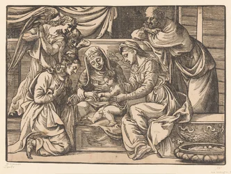 Mystieke huwelijk van de heilige Catharina