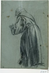 Franciscaan in gebed