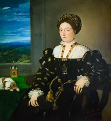 Portret van Eleonora Gonzaga