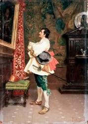 Voor een portret, ca. 1860-1920