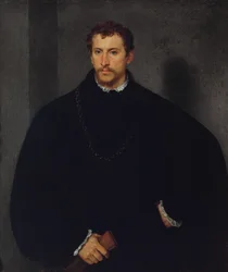 Portret van een Onbekende Man (De Man met Grijze Ogen, of De Engelsman)