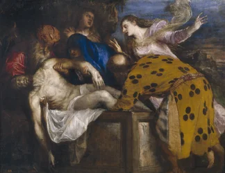 De graflegging van Christus, 1572