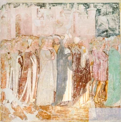 Vertrek uit Rome (detail)