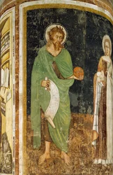 St. Agnes en St. Johannes de Doper (detail)