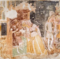 Het sturen van ambassadeurs van de Koning van Engeland (detail)