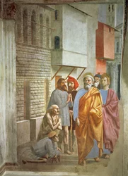 Sint-Petrus geneest met zijn schaduw, ca. 1427
