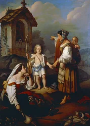 Zigeuner voorspelt toekomst van Felice Peretti, toekomstige Sixtus V