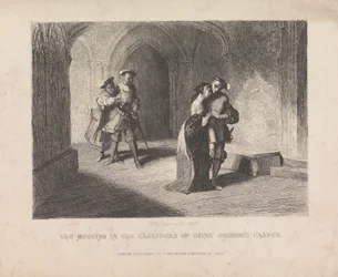 De ontmoeting in de kloosters van de Sint-Joriskapel