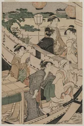 Boottocht op de Sumida-rivier