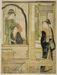 Parodie op Prinses Joruri en Ushiwakamaru