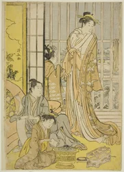 Sneeuwochtend in de plezierwijken (Seiro yuki no ashita)