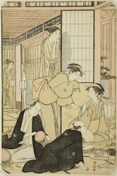 De achtste maand, uit de serie "Twaalf maanden in het zuiden (Minami juni ko)"