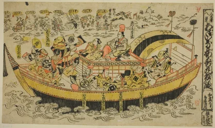Acht Scènes van Kanazawa: De Dans van Asahina en Umejumaru