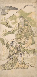 Scène uit een drama, ca. 1749
