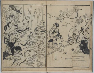 De grillige acht visies in militaire liefdeszaken (Furyu budo iro-bakkei)