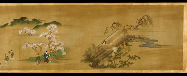Landschappen van de vier seizoenen, Edo-periode, 17e eeuw