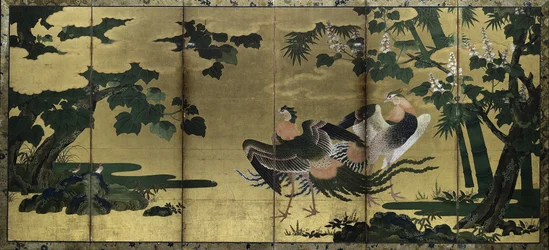 Feniksen en Paulownia, eind 1500s