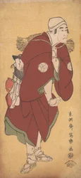 Bando Mitsugoro II als de boer Asakusa no Jirosaku, 1794-1795